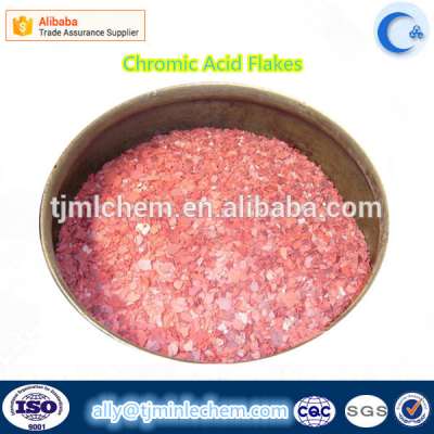 high quality Chromic Acid flake 99.7% from factory